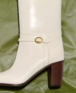 Valentino Pattie Calfskin Boot 75Mm - Image 2